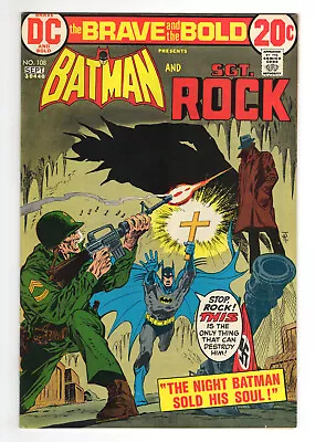 Buy Brave And The Bold #108 Very Fine-Near Mint 9.0 Batman Sgt Rock 1973 • 20.78£