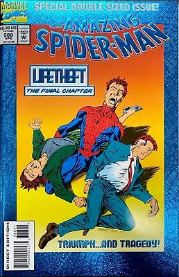 Buy Marvel Comics Amazing Spider-man #388 Modern Age 1994 Lifetheft • 3.16£