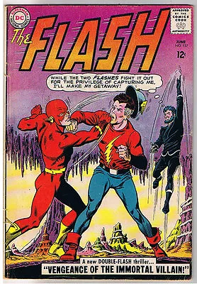 Buy FLASH #137,  VG, Golden Age Flash X-over, JSA, 1st Johnny Thunder,  1963 • 71.25£