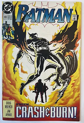 Buy Batman #483 • KEY 1st Appearance Of Crash & Burn! (DC 1992) Moench Aparo • 2.39£