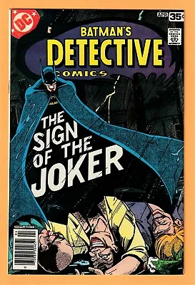 Buy Detective Comics #476 Nm (9.4) *classic Joker Cover & Story*  • 140.55£
