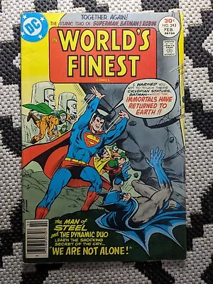 Buy Worlds Finest #243 - DC Comics - 1977 • 4.99£