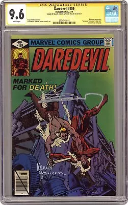 Buy Daredevil #159 CGC 9.6 SS Janson/Miller 1979 2504945010 • 494.67£