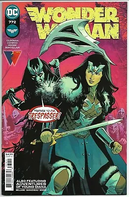 Buy WONDER WOMAN #772 Travis Moore Cover NEW DC Comics 2021 First Diana's Dark Side • 2.18£
