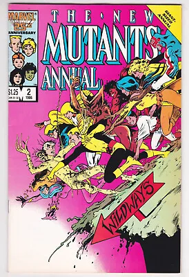 Buy New Mutants Annual #2 Very FIne Plus 8.5 First Appearance Of Psylocke Alan Davis • 39.52£