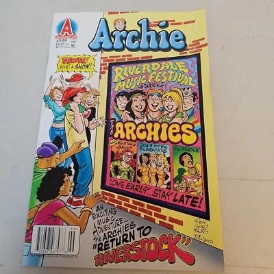 Buy Archie #599 -  *Woodstock 40th Anniversary* Newsstand • 7.59£
