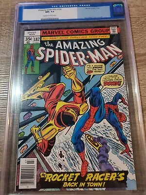 Buy Amazing Spider-Man #182 CGC 9.6 July 1978  • 276.60£