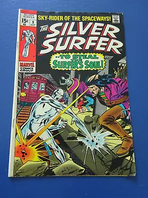 Buy 1969 Silver Surfer Marvel Comic No 9 • 24.01£