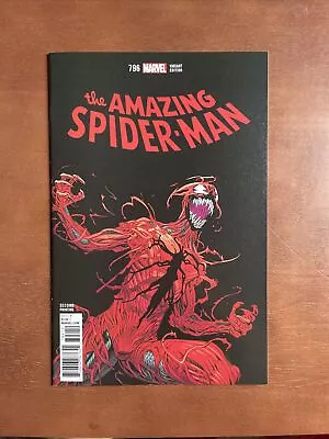 Buy Amazing Spider-Man #796 (2018) 9.4 NM Marvel Variant Edition 2nd Printing Red • 12.64£