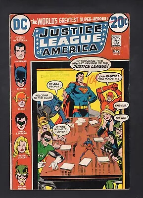 Buy Justice League Of America #105 Vol. 1 1st Appearance Of Civet DC Comics '73 • 3.95£