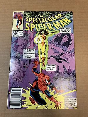 Buy 🔑The Spectacular Spider-Man 176 (May 1991, Marvel) 1st App Of Corona News Stand • 11.86£