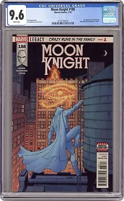Buy Moon Knight #188A Burrows CGC 9.6 2018 4113734010 • 86.97£