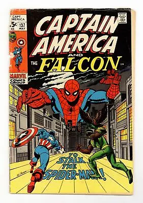 Buy Captain America #137 VG 4.0 1971 • 18.21£