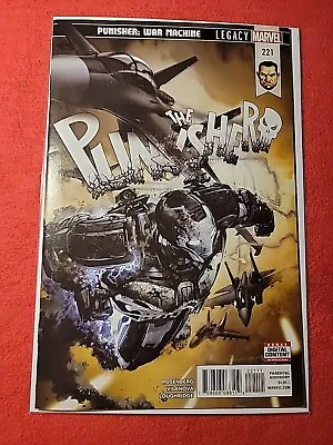 Buy Punisher 221 2018 Clayton Crain Cover War Machine  Marvel Comics  • 7.90£