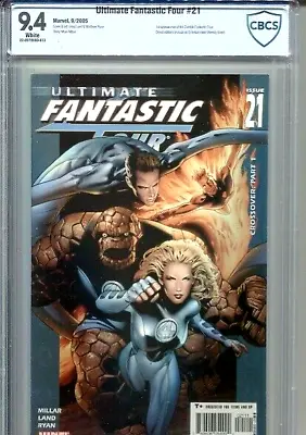 Buy Ultimate Fantastic Four 21 Cbcs 9.4 1st Zombie Ff 2005 • 35.58£