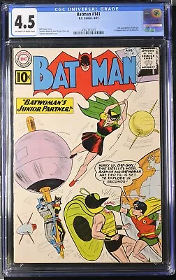Buy Batman #141 (1961)  CGC (4.5) VG+ 2nd Batgirl (Betty Kane) - OW/W Pages • 142.30£