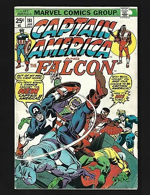 Buy Captain America #181 VG+ 2nd Nomad 1st & Origin New Cap Sub-Mariner Krang Viper • 4.80£