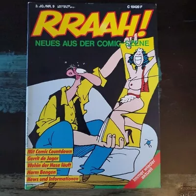 Buy RRAAH! Magazine - New From The Comic Scene No. 9, November 1989, Excellent • 4.28£