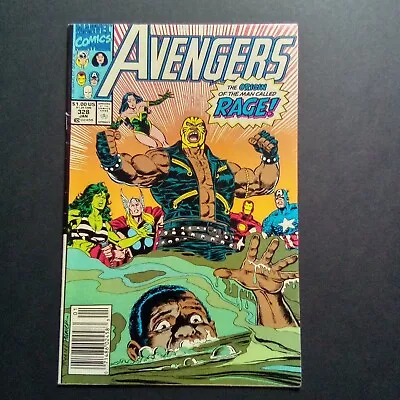 Buy Avengers #328 Rage! News Stand Variant VF • 9.65£