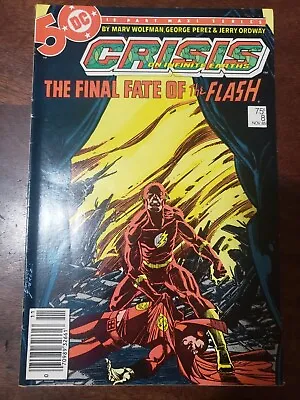 Buy Crisis On Infinite Earths #8 - Death Of Flash  (1985) - Average/High Grade • 15.01£