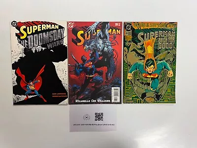 Buy 3 Superman DC Comic Books # 1 82 206 Batman Wonder Woman Robin Flash 98 JS35 • 8.36£