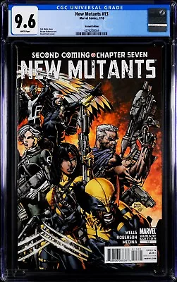 Buy New Mutants 13 CGC 9.6 1:25 Finch Variant • 120£