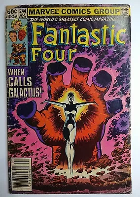 Buy Marvel Comics Fantastic Four #244 Frankie Raye Becomes Nova, Herald Of Galactus • 15.40£