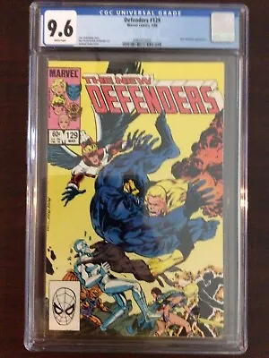 Buy CGC 9.6 New Defenders 129 X-Men New Mutants White Pages • 39.42£