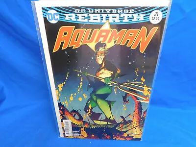 Buy Aquaman Vol 6 #21 Cover B Variant Joshua Middleton Cover VF/NM • 1.61£
