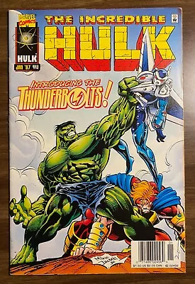 Buy INCREDIBLE HULK #449 (1997) VF Key 1st App Of THUNDERBOLTS!!! Marvel Comics • 160.05£