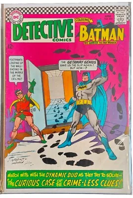 Buy Detective Comics # 364.  Silver Age Batman. June 1967.  Vol 1. Series. Fine+++ • 19.99£