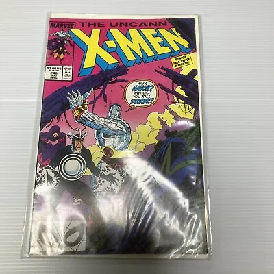 Buy The Uncanny X-Men #248 September 1989 Chris Claremont First Jim Lee • 7£