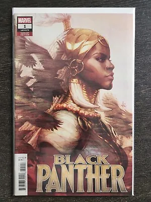 Buy Black Panther #1 2018 Stanley Lau Artgerm Variant  Shuri  Marvel Comics • 7.16£