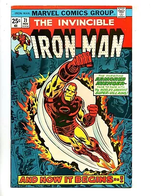 Buy Iron Man #71  Fn 6.0   Yellow Claw & Black Lama App.  • 9.49£