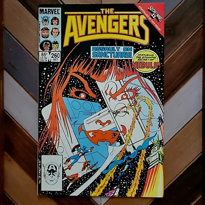 Buy AVENGERS #260 VF (Marvel 1985) 1st Cover App NEBULA, John Byrne Art • 8.47£