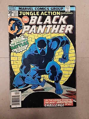 Buy Jungle Action 23 NEWSSTAND Black Panther John Byrne Cover Bronze Age 1976. J9 • 9.53£
