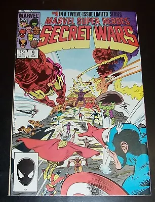 Buy VFNM 9.0 Marvel Super Heroes SECRET WARS 9, NEW STOCK Bag&Bd 1984 Combined Shpg • 10.54£