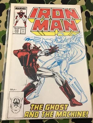 Buy Iron Man 219 Newstand 1st Appearance Of Ghost 1968 • 8.03£