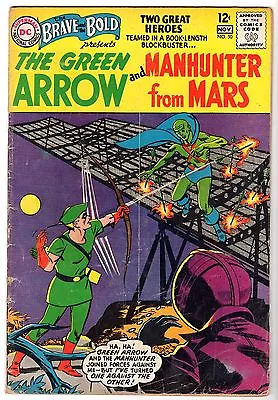 Buy Brave And The Bold #50 - Green Arrow & Manhunter From Mars, Very Good Condition • 33.21£