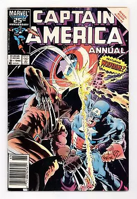 Buy Captain America Annual #8N VG+ 4.5 1986 • 19.99£