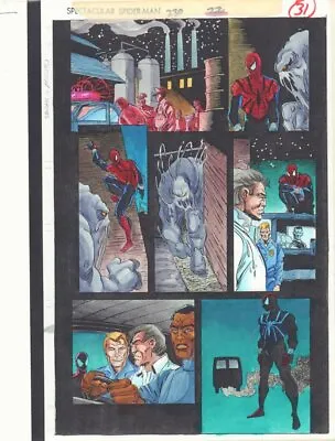 Buy Spectacular Spider-Man #230 P.31 Color Guide Art - Ben Reilly By John Kalisz • 35.58£