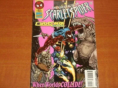 Buy Marvel Comics: SPECTACULAR SCARLET SPIDER #2 Nov. 1995  Ben Reilly, Cyberwar P.4 • 4.99£