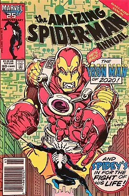 Buy 1986 Marvel Comics #20 The Amazing Spider-Man Annual  Iron Man Of 2020 ! • 7.16£