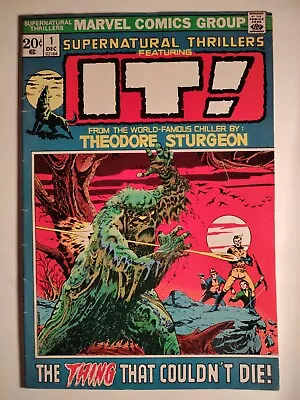 Buy Supernatural Thrillers #1 Featuring IT!  FN-/5.5, Steranko Cover, Sturgeon Story • 19.76£