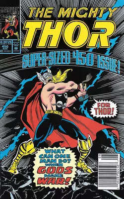 Buy Thor (1962) # 450 Newsstand (6.5-FN+) 68 Page Giant 1992 • 7.20£