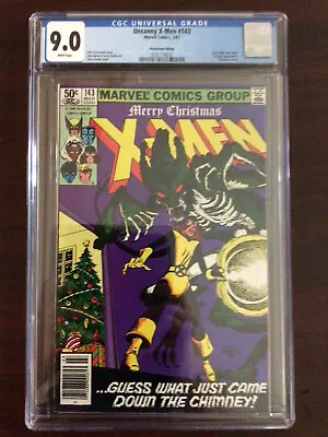 Buy CGC 9.0 Uncanny X-Men 143 Kitty Pryde Solo Newsstand White Pages • 39.98£