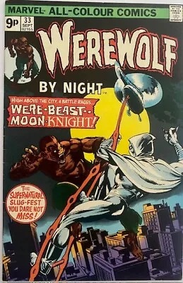 Buy Werewolf By Night #33 (1975)  2nd Appearance Of Moon Knight VFN • 22.77£
