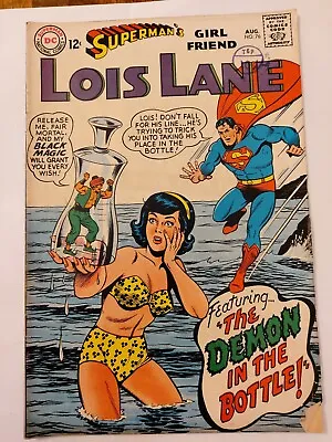 Buy Superman's Girl Friend, Lois Lane #76. August 1967. Dc. Vg. Demon In The Bottle! • 15£