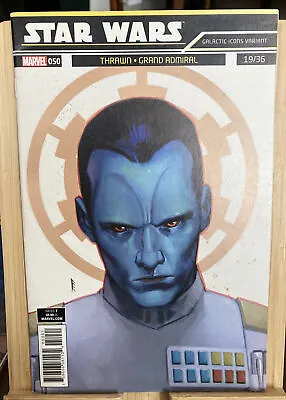 Buy Marvel Comics Star Wars #50 Galactic Icons Variant Cover Grand Admiral Thrawn • 39.99£