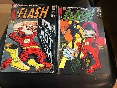 Buy Flash #191 & #197, Dc 1969/70,  Vg/vg+ Condition • 15.99£
